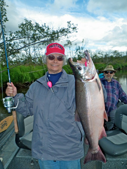 July / August / September-Silver-Salmon-Fishing