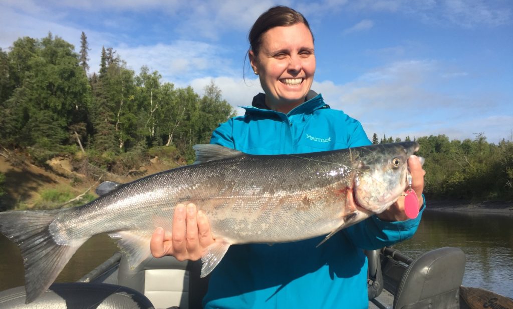 Alaska Silver Salmon Alaska Fishing Guide Fishtale River Guides